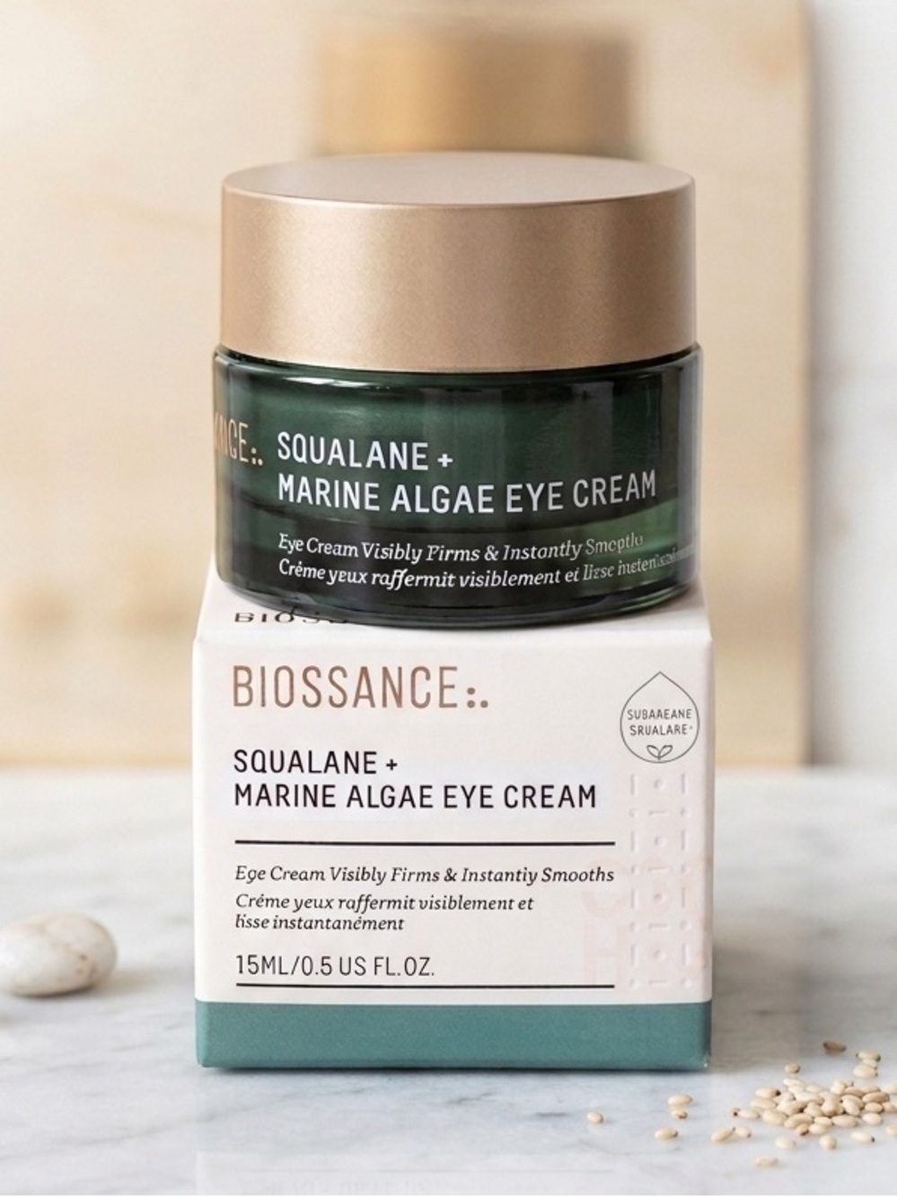 Biossance Squalane + Marine Firming Cream - 0.5 fl oz